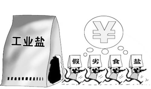 真假食盐